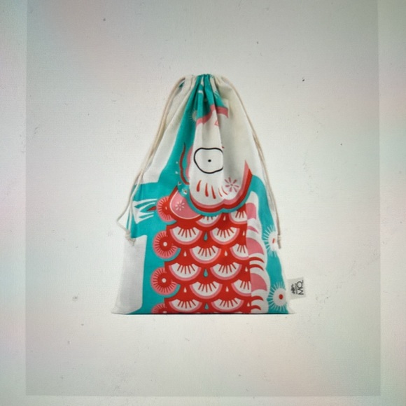 Madame MO Elegant Black KOI Bag Certified Organic - Picture 3 of 15